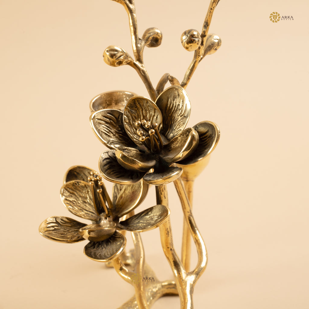 Arka Design Brassy Glow Premium Handcrafted Brass Decorative Accent