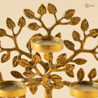 Arka Design Candivine – Handcrafted Brass Candle Holder for Spiritual & Elegant Décor