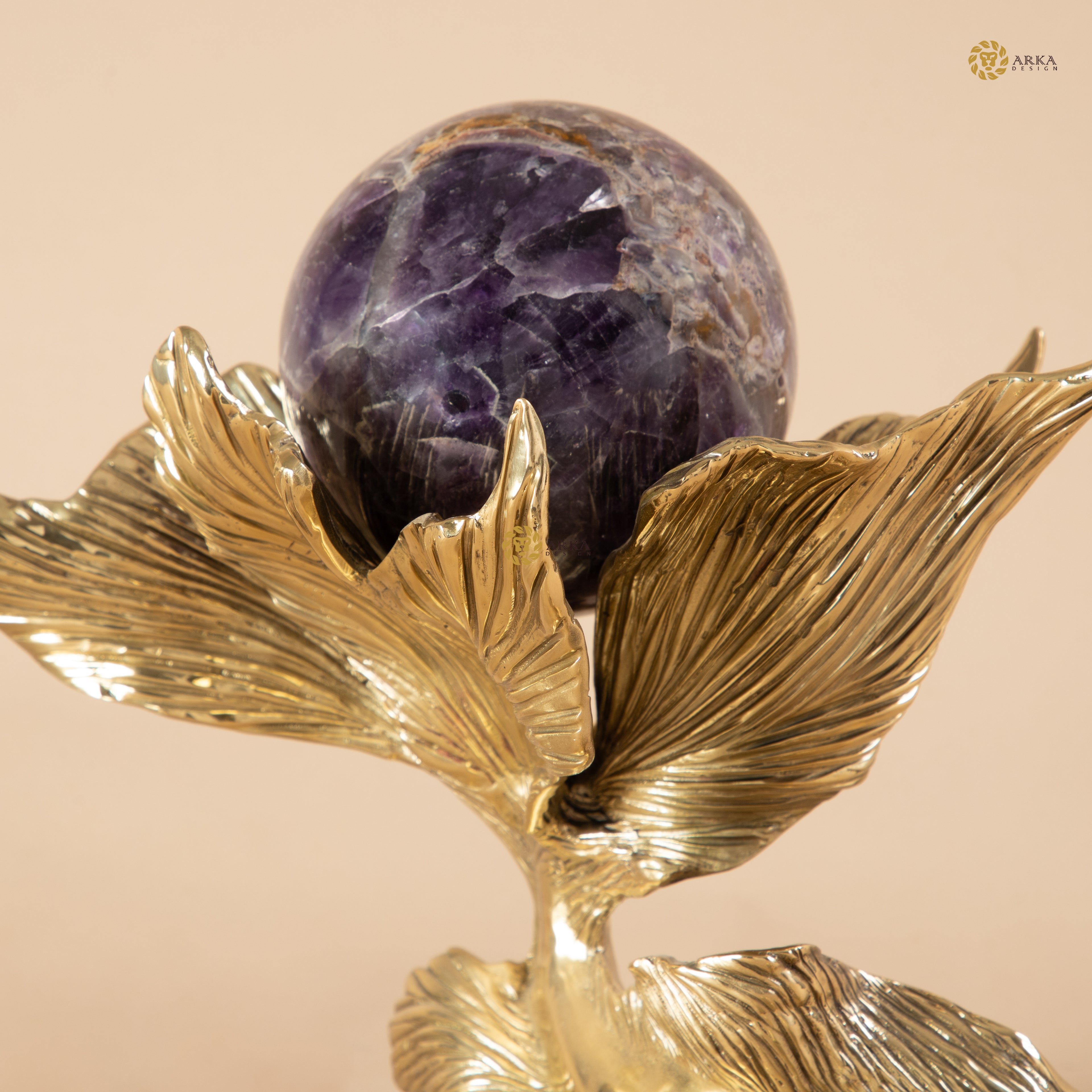 Arka Design Rocklad Fish – Premium Handcrafted Brass Decorative Showpiece