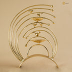 Arka Design Arc Art – Handcrafted Brass Abstract Sculpture for Luxury Home Décor