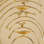 Arka Design Arc Art – Handcrafted Brass Abstract Sculpture for Luxury Home Décor