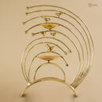 Arka Design Arc Art – Handcrafted Brass Abstract Sculpture for Luxury Home Décor