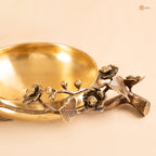Arka Design Rose Bowl – Handcrafted Brass Floral Decorative Bowl for Luxury Home Décor