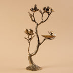 Arka Design Chocolate Stand Handcrafted Brass Decorative Stand for Luxury Interior.