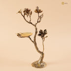 Arka Design Chocolate Stand Handcrafted Brass Decorative Stand for Luxury Interior.