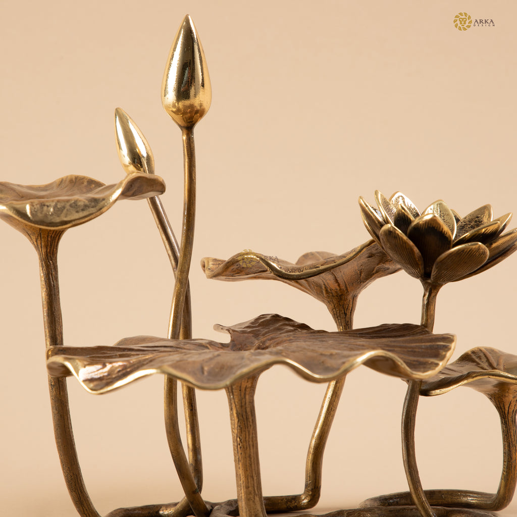 Arka Design Lamintus – Handcrafted Brass Abstract Sculpture for Luxury Home Décor