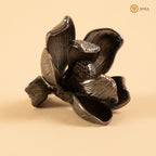 Arka Design Pansy Flower Paper Holder – Handcrafted Brass Desk & Table Accessory