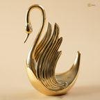 Arka Design Aurum Swan – Handcrafted Brass Swan Sculpture for Elegant Home Décor.