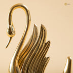 Arka Design Aurum Swan – Handcrafted Brass Swan Sculpture for Elegant Home Décor.