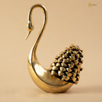 Arka Design Aurum Swan – Premium Handcrafted Brass Swan Sculpture for Luxury Home Décor