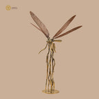 Arka Design Perchfly Art – Handcrafted Brass Bird Sculpture for Luxury Home Décor