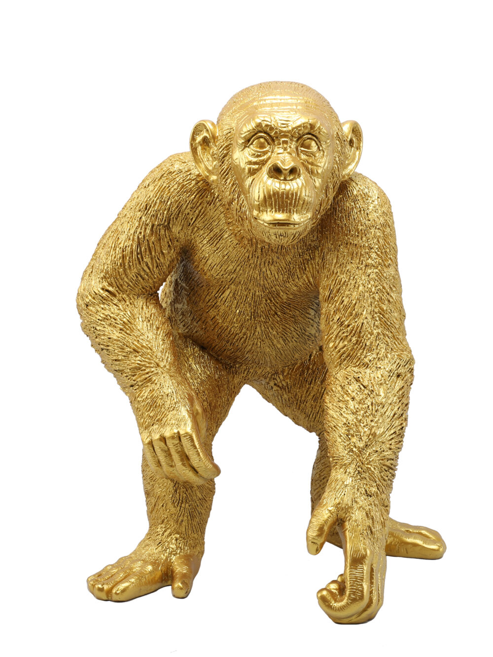 Brass chimpanzee