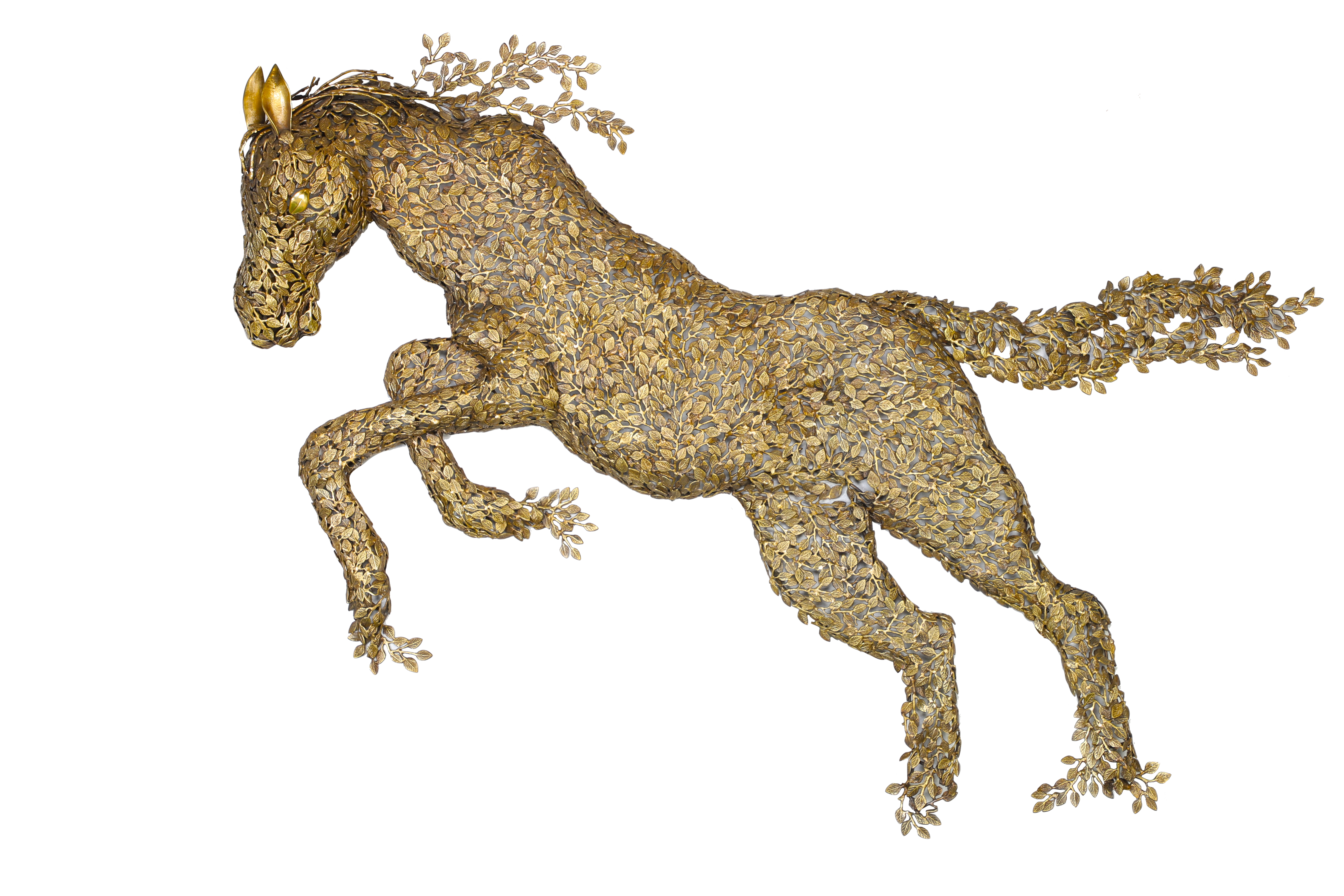 Large Wall Hanging Galloping Horse